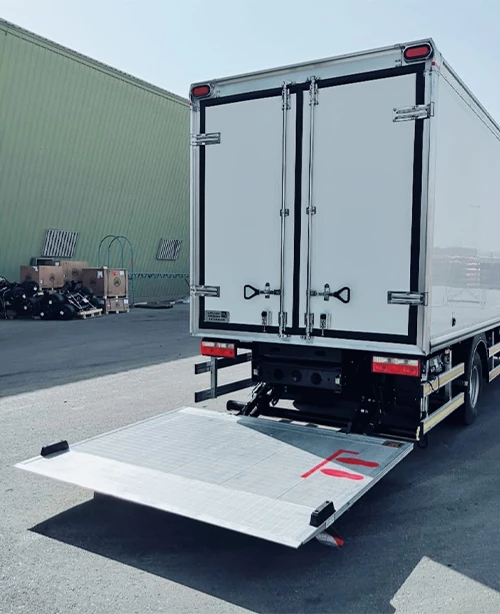 Tail Lifter متطور من Dautel للشاحنات - أساد تك السعودية
