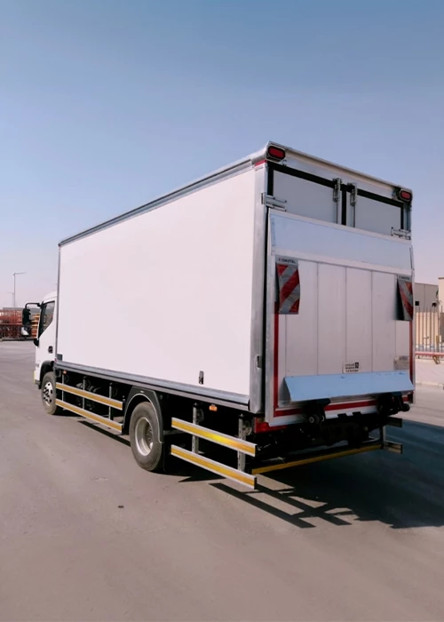 تركيب Tail Lift - أسطول لوجستيات أساد تك في السعودية