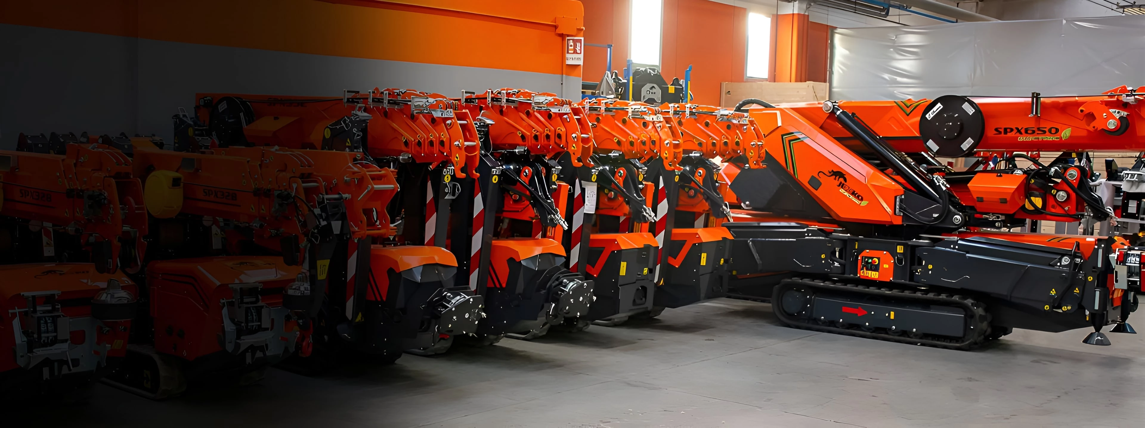 SPX series spider crane - Asad Tech lifting solutions, Saudi Arabia
